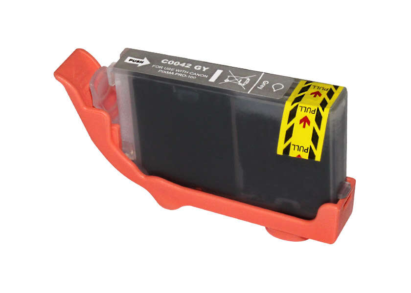 CARTUCHO COMPATIBLE Canon CLI42 Gris Cartucho de Tinta Generico - Reemplaza 6390B001