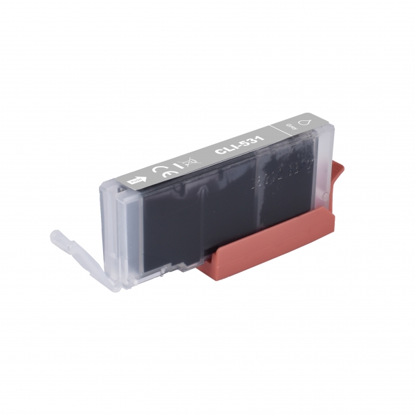 CARTUCHO COMPATIBLE Canon CLI531 Gris Cartucho de Tinta Generico - Reemplaza 6122C001/CLI531GY