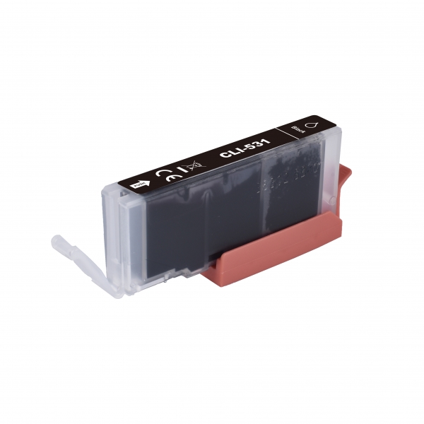 CARTUCHO COMPATIBLE Canon CLI531 Negro Cartucho de Tinta Generico - Reemplaza 6118C001/CLI531BK