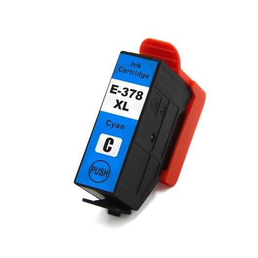 CARTUCHO COMPATIBLE Epson 378XL Cyan Cartucho de Tinta Generico - Reemplaza C13T37924010/C13T37824010