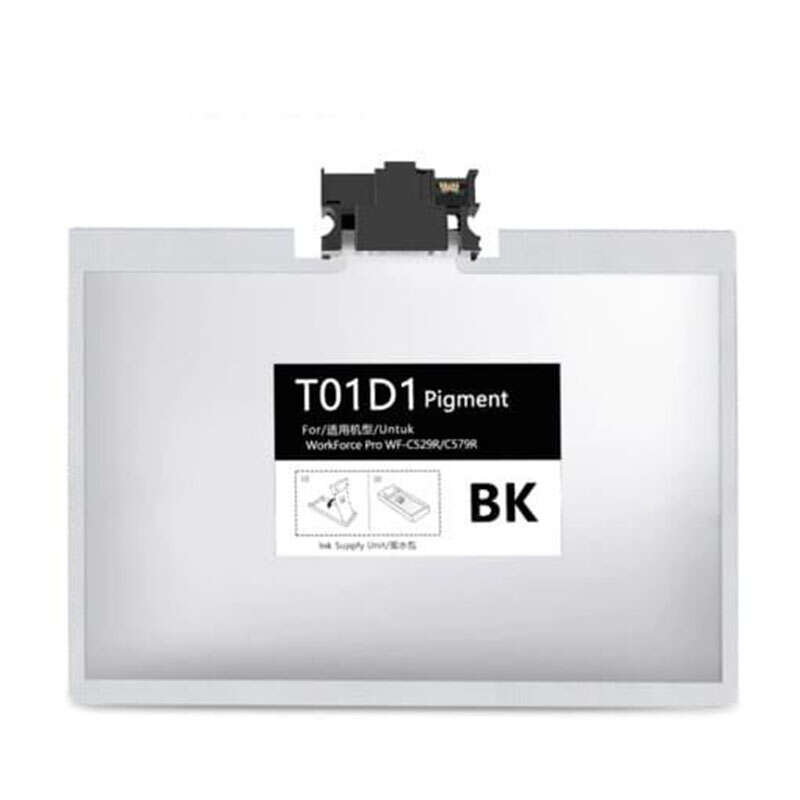CARTUCHO COMPATIBLE Epson T01D1/T01C1 Negro Cartucho de Tinta Pigmentada Generico - Reemplaza C13T01D100/C13T01C100