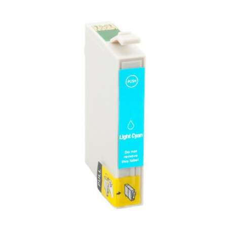 CARTUCHO COMPATIBLE Epson T0805 Cyan Light Cartucho de Tinta Generico - Reemplaza C13T08054011