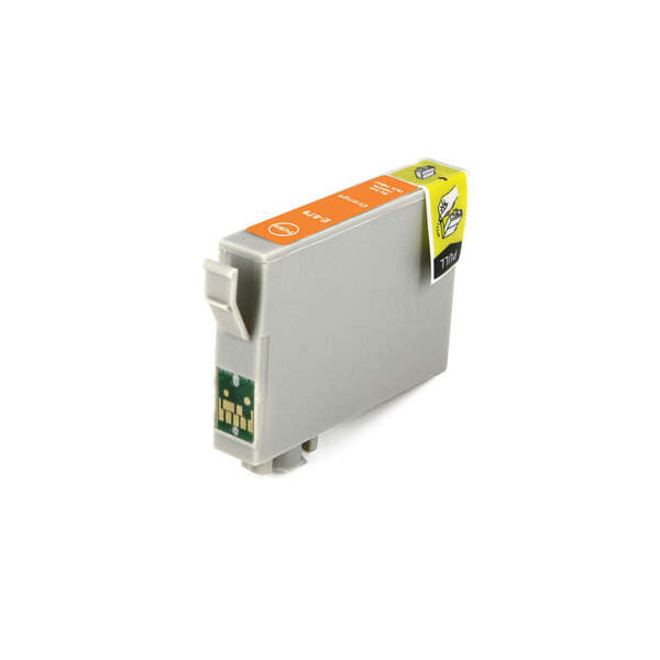 CARTUCHO COMPATIBLE Epson T0879 Naranja Cartucho de Tinta Generico - Reemplaza C13T08794010