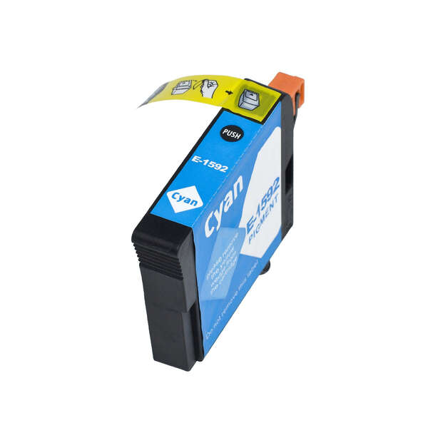 CARTUCHO COMPATIBLE Epson T1592 Cyan Cartucho de Tinta Pigmentada Generico - Reemplaza C13T15924010