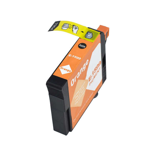 CARTUCHO COMPATIBLE Epson T1599 Naranja Cartucho de Tinta Pigmentada Generico - Reemplaza C13T15994010