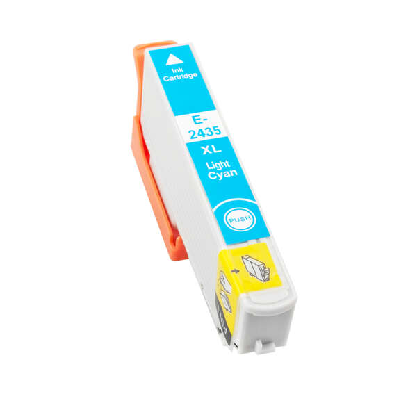 CARTUCHO COMPATIBLE Epson T2435/T2425 (24XL) Cyan Light Cartucho de Tinta Generico - Reemplaza C13T24354012/C13T24254012