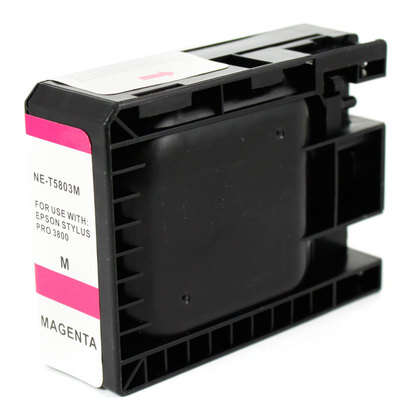 CARTUCHO COMPATIBLE Epson T5803 Magenta Cartucho de Tinta Pigmentada Generico - Reemplaza C13T580300
