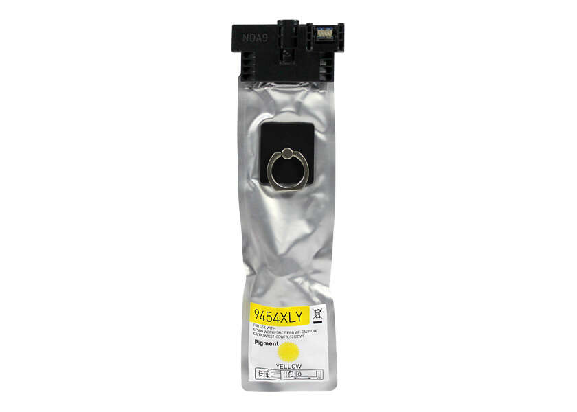 CARTUCHO COMPATIBLE Epson T9454/T9444 Amarillo Cartucho de Tinta Pigmentada Generico - Reemplaza C13T945440/C13T944440