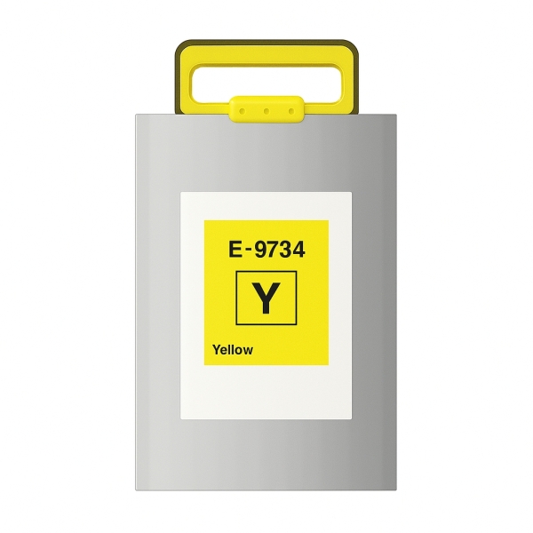 CARTUCHO COMPATIBLE Epson T9734 Amarillo Cartucho de Tinta Pigmentada Generico - Reemplaza C13T973400