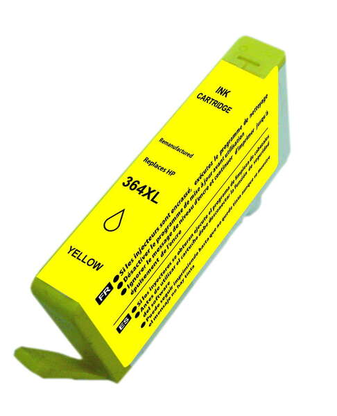 CARTUCHO COMPATIBLE Generico HP 364XL Amarillo Cartucho de Tinta - Reemplaza CB325EE/CB320EE