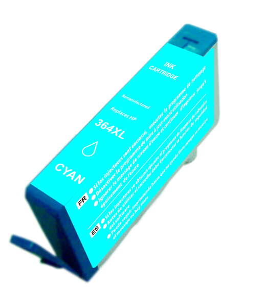 CARTUCHO COMPATIBLE Generico HP 364XL Cyan Cartucho de Tinta - Reemplaza CB323EE/CB318EE