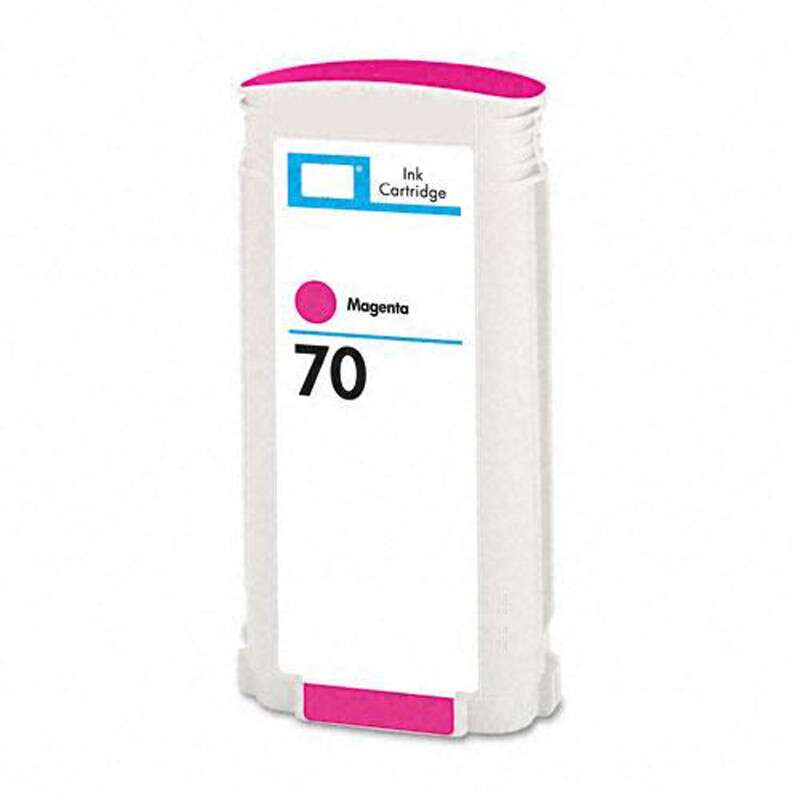 CARTUCHO COMPATIBLE Generico HP 70 Magenta Cartucho de Tinta Pigmentada - Reemplaza C9453A
