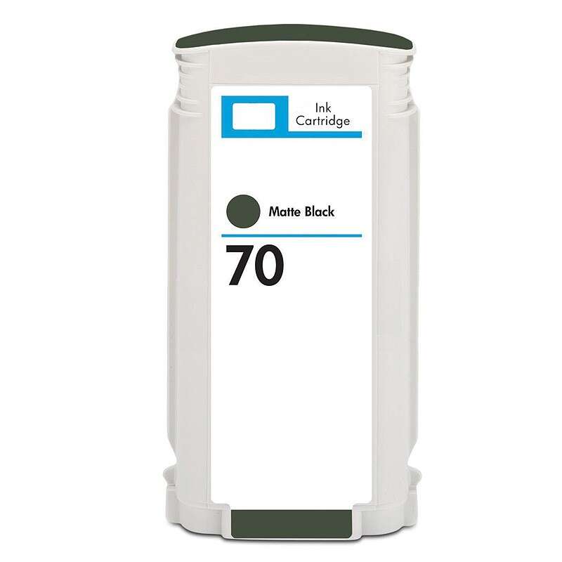 CARTUCHO COMPATIBLE Generico HP 70 Negro Mate Cartucho de Tinta Pigmentada - Reemplaza C9448A
