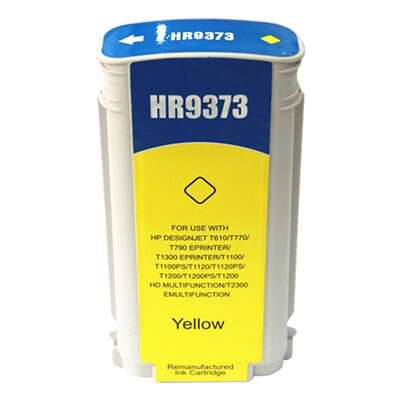 CARTUCHO COMPATIBLE Generico HP 72 Amarillo Cartucho de Tinta - Reemplaza C9373A