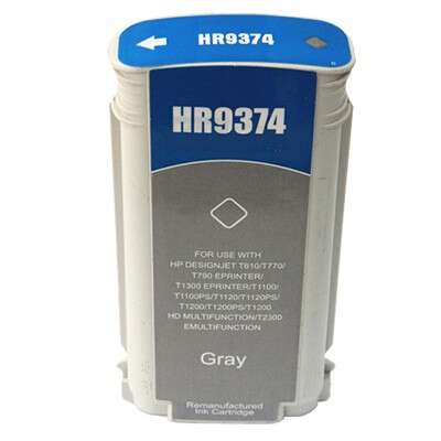 CARTUCHO COMPATIBLE Generico HP 72 Gris Cartucho de Tinta - Reemplaza C9374A