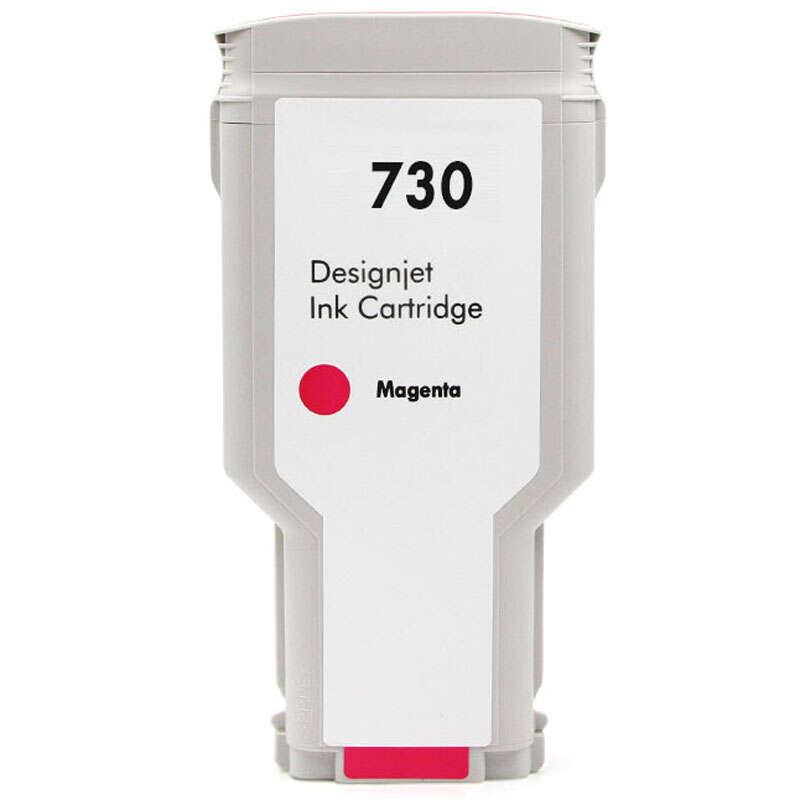 CARTUCHO COMPATIBLE Generico HP 730 Magenta Cartucho de Tinta - Reemplaza P2V69A/P2V63A