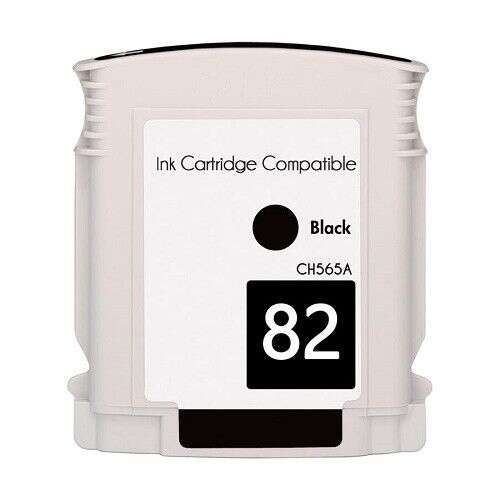 CARTUCHO COMPATIBLE Generico HP 82 Negro Cartucho de Tinta - Reemplaza CH565A