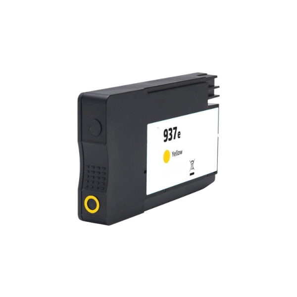 CARTUCHO COMPATIBLE Generico HP 937e XL Amarillo Cartucho de Tinta - Reemplaza 4S6W8NE/4S6W4NE