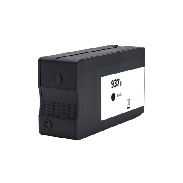 CARTUCHO COMPATIBLE Generico HP 937e XL Negro Cartucho de Tinta Pigmentada - Reemplaza 4S6W9NE/4S6W5NE