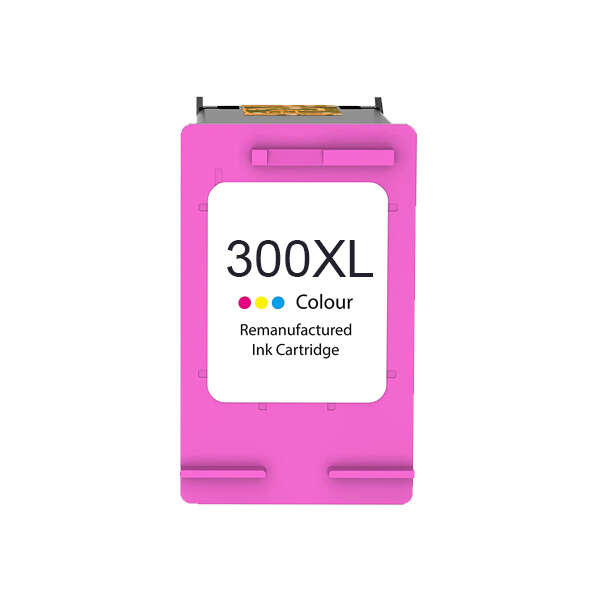 CARTUCHO COMPATIBLE Remanufacturado HP 300XL Color Cartucho de Tinta - Reemplaza CC644EE/CC643EE