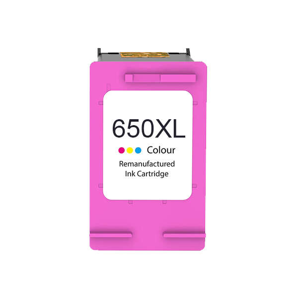 CARTUCHO COMPATIBLE Remanufacturado HP 650XL Color Cartucho de Tinta - Reemplaza CZ102AE