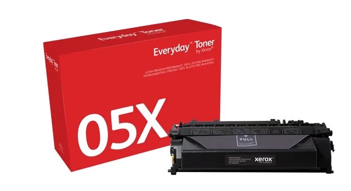 CARTUCHO COMPATIBLE Xerox Everyday HP CE505X Negro Cartucho de Toner Generico - Reemplaza 05X