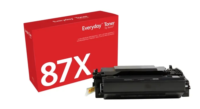 CARTUCHO COMPATIBLE Xerox Everyday HP CF287X Negro Cartucho de Toner Generico - Reemplaza 87X