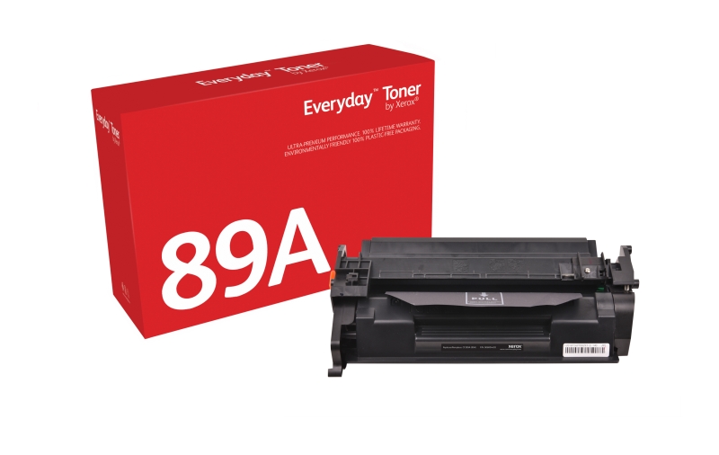 CARTUCHO COMPATIBLE Xerox Everyday HP CF289A Negro Cartucho de Toner Generico - Reemplaza 89A
