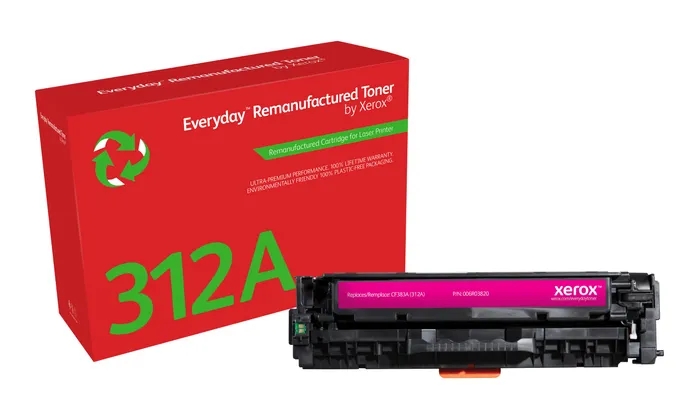 CARTUCHO COMPATIBLE Xerox Everyday HP CF383A Magenta Cartucho de Toner Remanufacturado - Reemplaza 312A