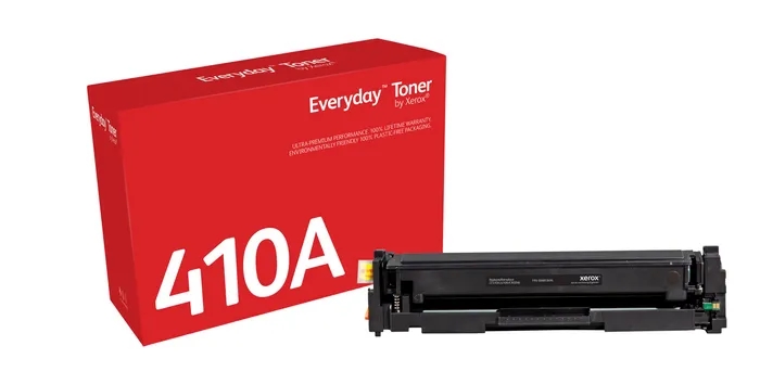 CARTUCHO COMPATIBLE Xerox Everyday HP CF410A Negro Cartucho de Toner Generico - Reemplaza 410A