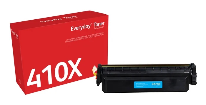 CARTUCHO COMPATIBLE Xerox Everyday HP CF411X Cyan Cartucho de Toner Generico - Reemplaza 410X