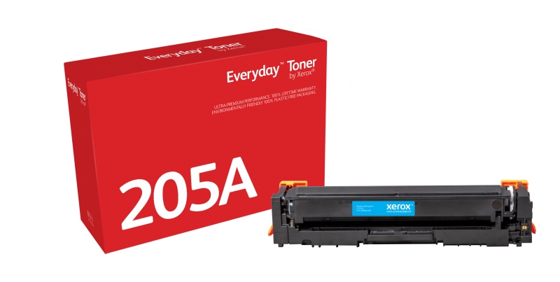 CARTUCHO COMPATIBLE Xerox Everyday HP CF531A Cyan Cartucho de Toner Generico - Reemplaza 205A