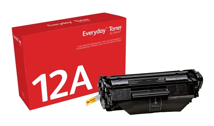 CARTUCHO COMPATIBLE Xerox Everyday HP Q2612A Negro Cartucho de Toner Generico - Reemplaza 12A