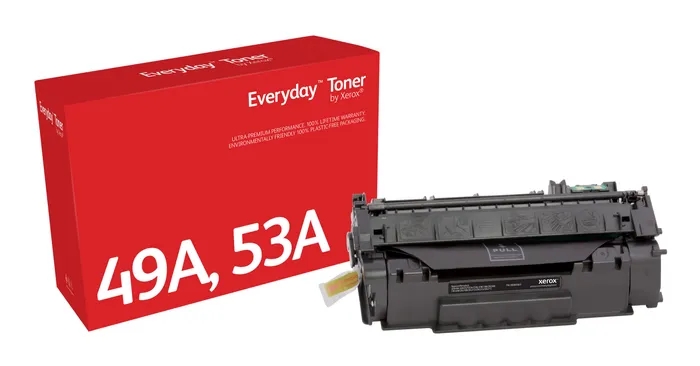 CARTUCHO COMPATIBLE Xerox Everyday HP Q7553A/Q5949A Negro Cartucho de Toner Generico - Reemplaza 53A/49A