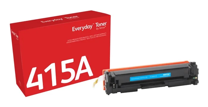 CARTUCHO COMPATIBLE Xerox Everyday HP W2031A Cyan Cartucho de Toner Generico - Reemplaza 415A