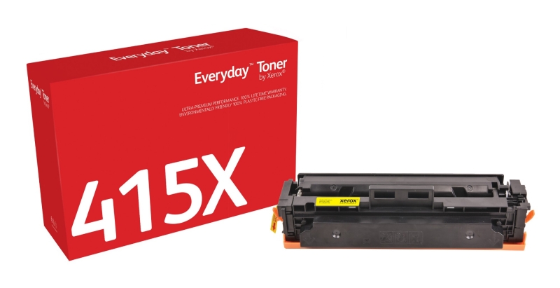 CARTUCHO COMPATIBLE Xerox Everyday HP W2032X Amarillo Cartucho de Toner Generico - Reemplaza 415X