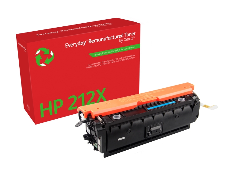CARTUCHO COMPATIBLE Xerox Everyday HP W2121X Cyan Cartucho de Toner Remanufacturado - Reemplaza 212X
