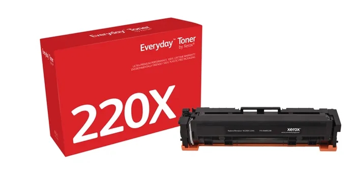 CARTUCHO COMPATIBLE Xerox Everyday HP W2200X/W2200A Negro Cartucho de Toner Generico - Reemplaza 220X/220A