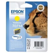 CARTUCHO EPSON D78-DX4000/5000/6000/7000 AMARILLO T0714