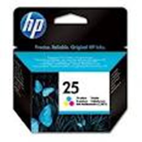 CARTUCHO HP Nº25 400/500C COLOR 51625A