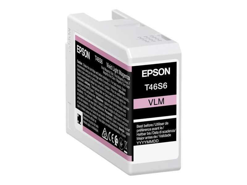 CARTUCHO OIRIGINAL Epson T46S6 Magenta Light Vivido Cartucho de Tinta Original - C13T46S600