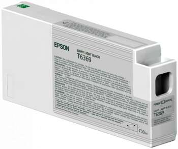 CARTUCHO ORIGINAL   Epson T6369 Gris Light Cartucho de Tinta Original - C13T636900