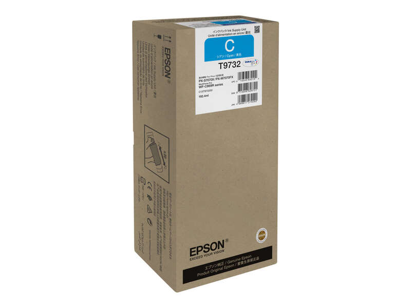 CARTUCHO ORIGINAL   Epson T9732 Cyan Cartucho de Tinta Original - C13T973200