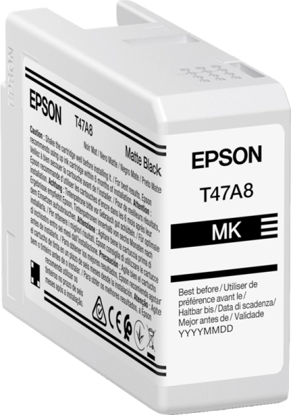 CARTUCHO ORIGINAL  Epson T47A8 Negro Mate Cartucho de Tinta Original - C13T47A800