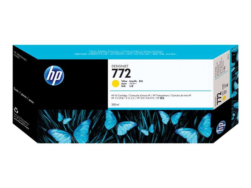 CARTUCHO ORIGINAL  HP 772 Amarillo Cartucho de Tinta Original - CN630A