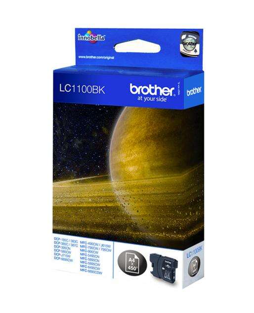 CARTUCHO ORIGINAL Brother LC1100 Negro Cartucho de Tinta Original - LC1100BK