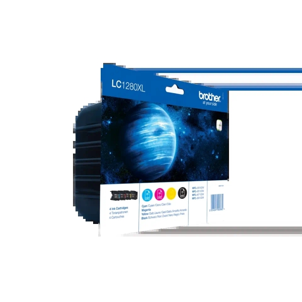 CARTUCHO ORIGINAL Brother LC1280XL Pack de 4 Cartuchos de Tinta Originales - LC1280XLVALBP