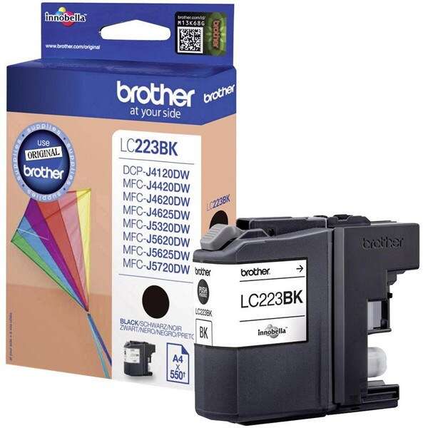 CARTUCHO ORIGINAL Brother LC223 Negro Cartucho de Tinta Original - LC223BKBP