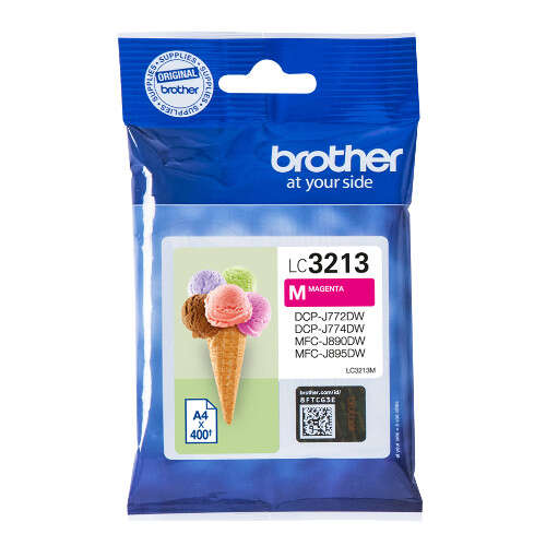 CARTUCHO ORIGINAL Brother LC3213 Magenta Cartucho de Tinta Original - LC3213M
