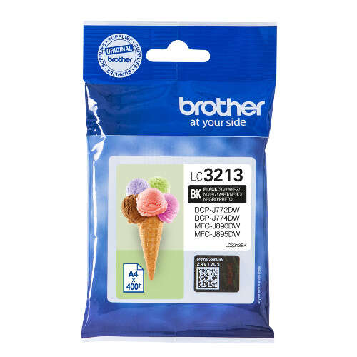 CARTUCHO ORIGINAL Brother LC3213 Negro Cartucho de Tinta Original - LC3213BK